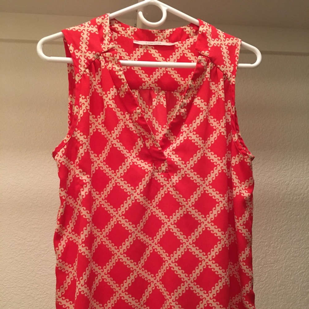 42 Hawthorn Coral Top